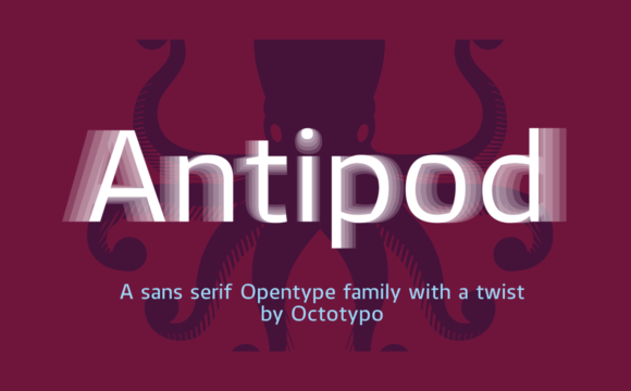 Antipod: A Sans Serif Typeface for Modern Branding