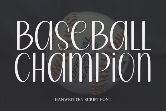 Baseball Champion: The Clean Sans Serif for Modern Design