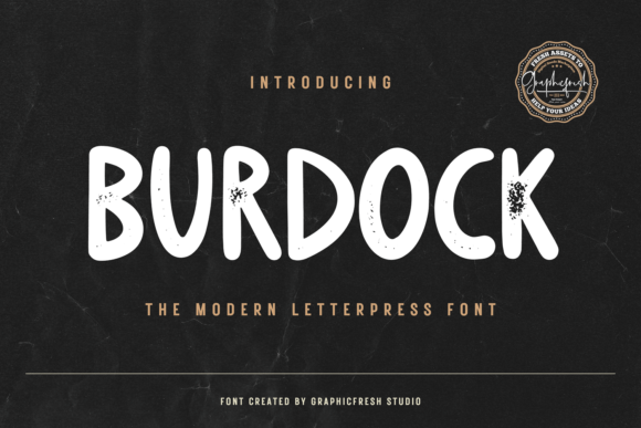 Burdock: A Modern Sans Serif Font for Clear Campaigns