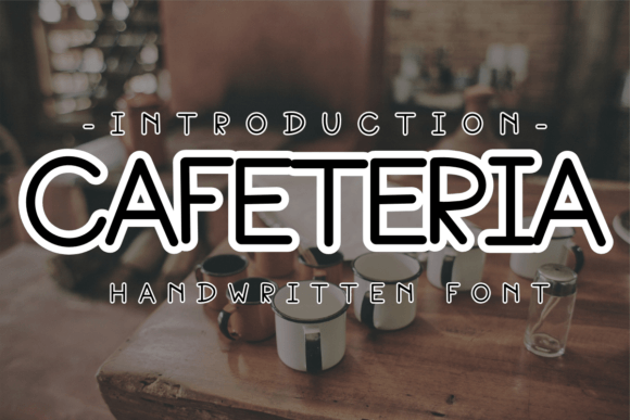 Cafeteria Font Review for Makers and Sellers