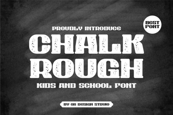Chalk Rough: A Whimsical Sans Serif Font for Web Design