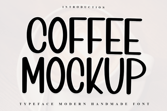 Coffee Mockup: A Relaxed Sans Serif Font for Modern Editorial Design