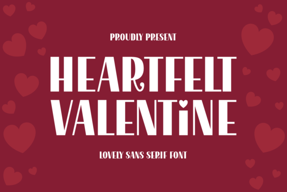 Heartfelt Valentine Font for Editorial Warmth