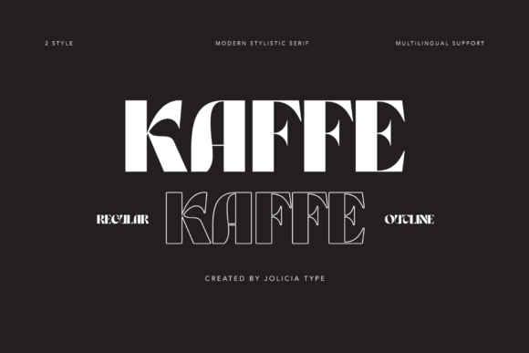 Kaffe: The Bold Sans Serif Font for Modern Editorial Design