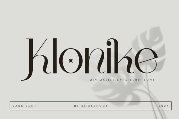 Klonike: The Elegant Sans Serif Font for Modern Campaigns