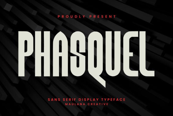 Phasquel Typeface for Modern Brand Campaigns
