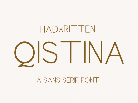 Qistina: The Elegant Sans Serif Font for Modern Web Design