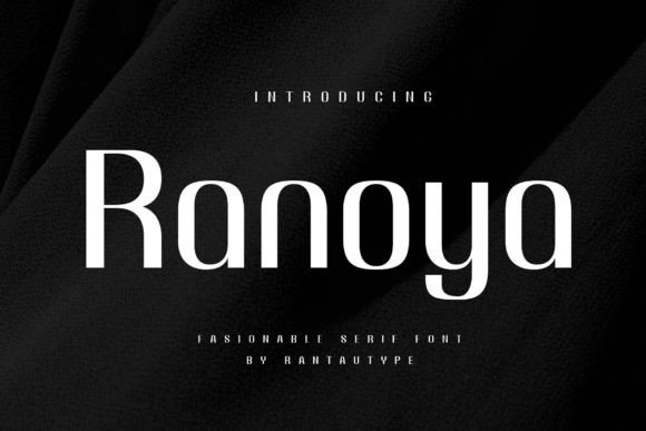 Ranoya: A Modern Sans Serif Font for Makers