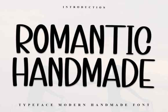 Romantic Handmade Font for Creative Branding