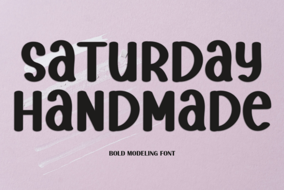 Saturday Handmade: The Elegant Typeface for Modern Campaigns