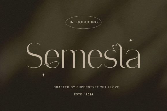 Semesta Font: Elevate Your Brand Identity