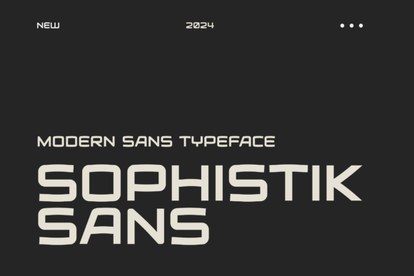Sophistik Sans: The Modern Typeface for Editorial Clarity