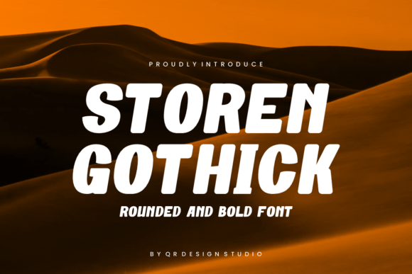 Storen Gothick: The Bold Typeface for High-Impact Campaigns