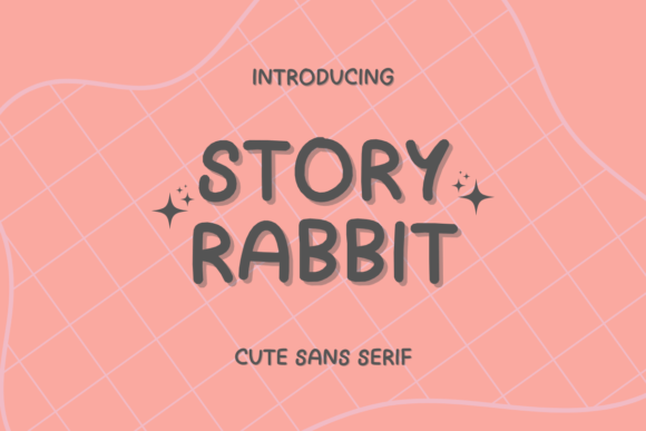 Story Rabbit: A Playful Typeface for Modern Brands