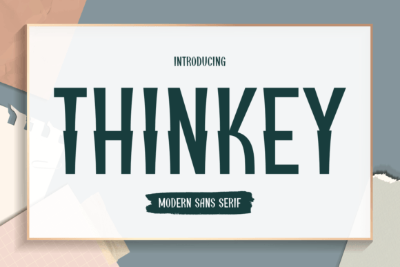 Thinkey Font Review for Modern Makers