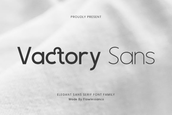 Vactory Sans Typeface Review for Modern Brands