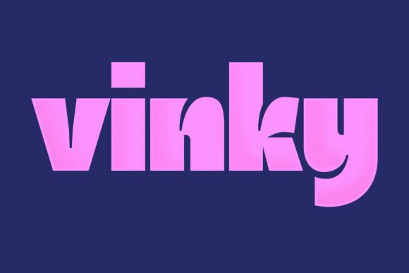 Vinky: The Eccentric Sans Serif Font for Bold Branding